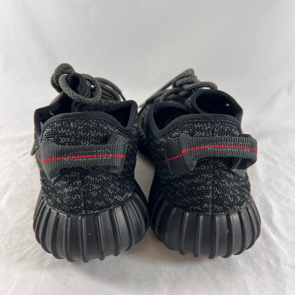 ADIDAS YEEZY Boost 350 V1 Pirate Black Cloth Sneakers Marked as 7 US 2015 - Picture 13 of 17